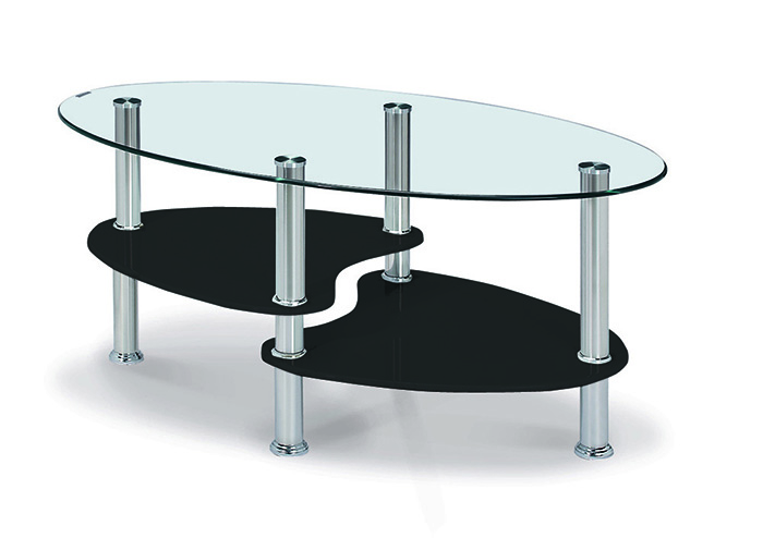 Hurst Glass Top Coffee Table in Multiple Finishes